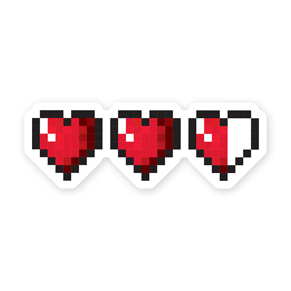 StickerYou - Gamer Hearts