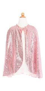 Precious Pink Sequins Cape (size 5-6)