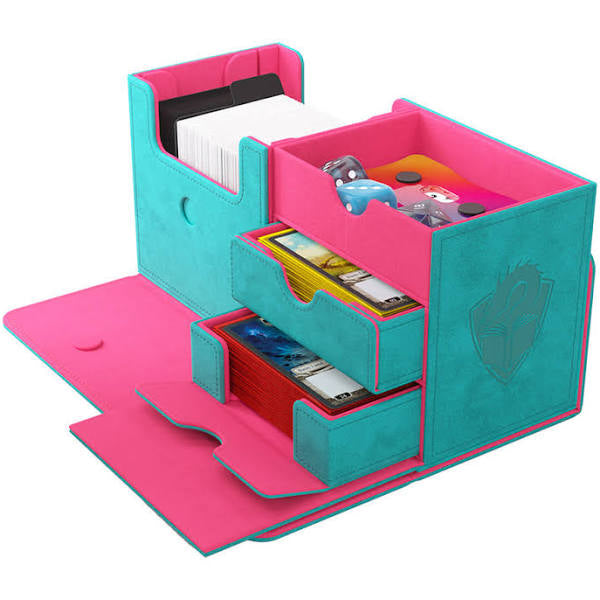 Deck Box - The Academic 133+ XL - Teal/Pink - Tolarian Edition