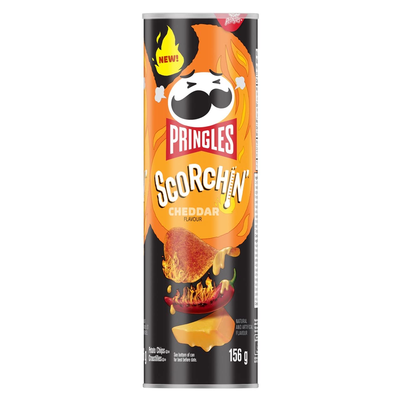 Pringles Scorchin’ Hot Cheddar