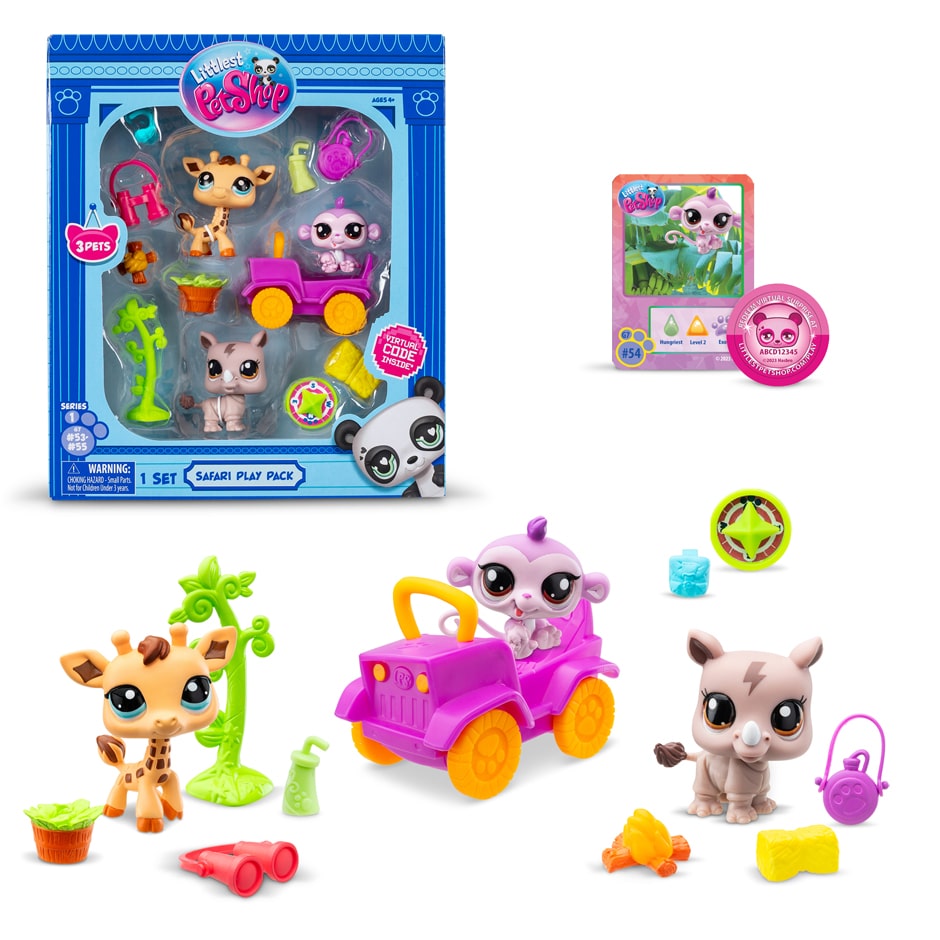 Littlest Pet Shop Safari Play Pack