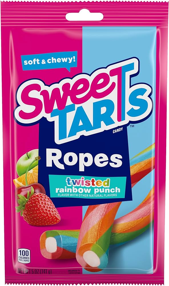 Ferrara Sweetarts Ropes Twisted Rainbow Punch 141g