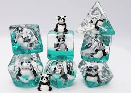 Panda on Water RPG Dice Set