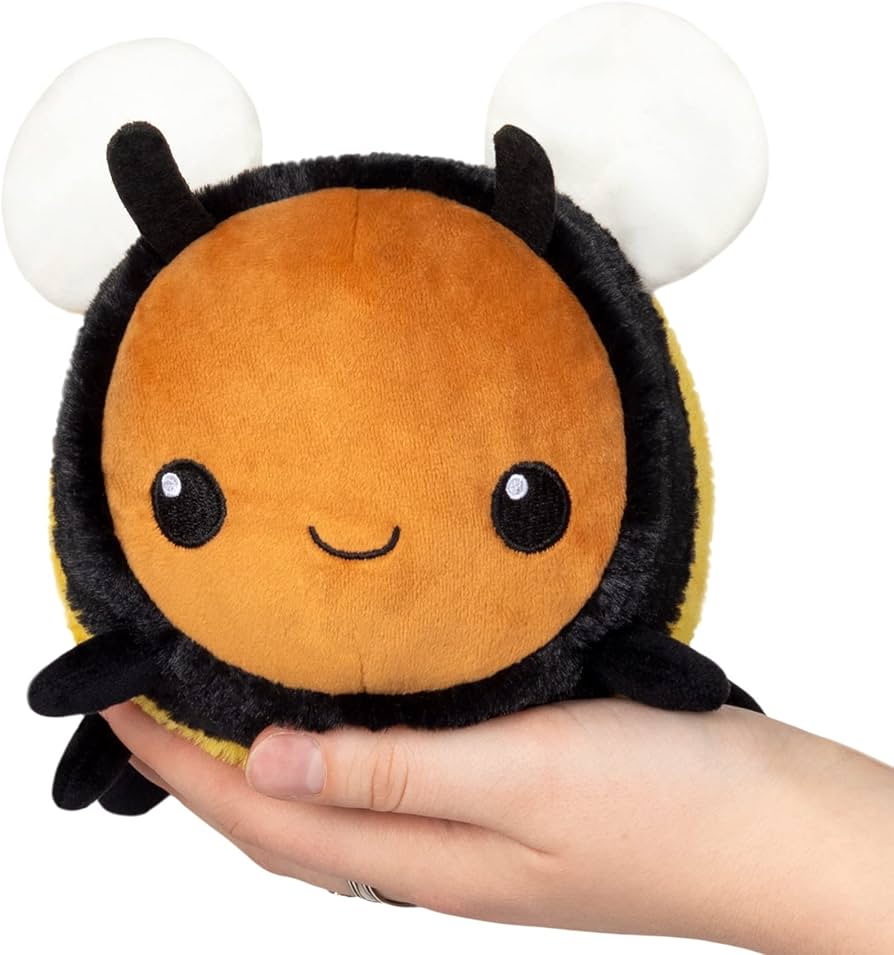 Snugglemi Snackers Fuzzy Bumblebee
