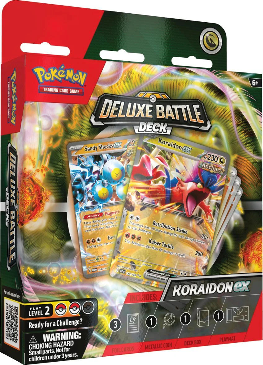 Pokemon Deluxe Battle Deck Miraidon/Koraidon (AUG 23 2024)