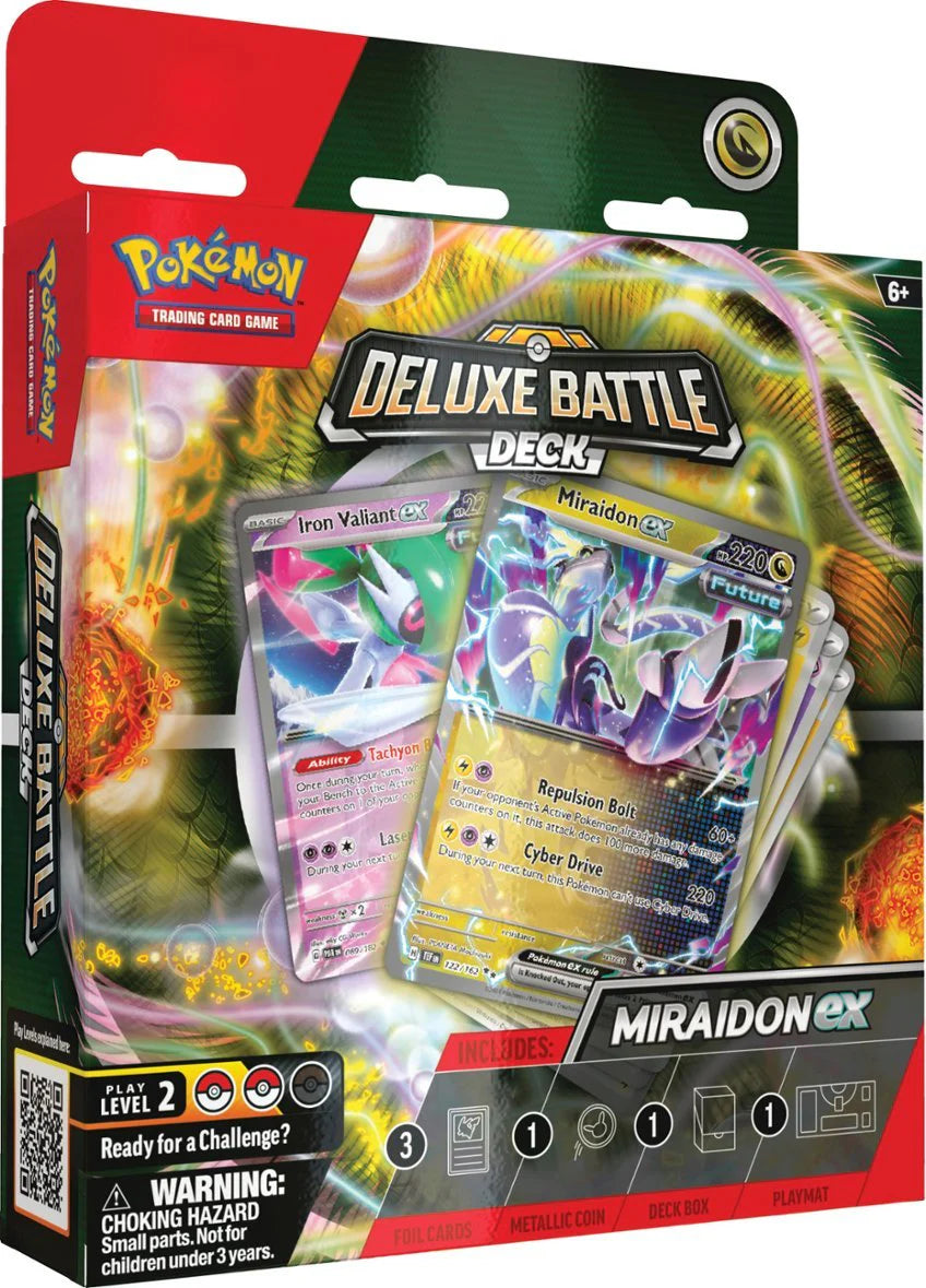 Pokemon Deluxe Battle Deck Miraidon/Koraidon (AUG 23 2024)