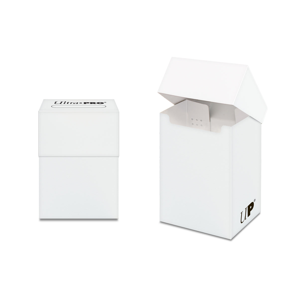 Ultra Pro 80+ Card Deck Box: White