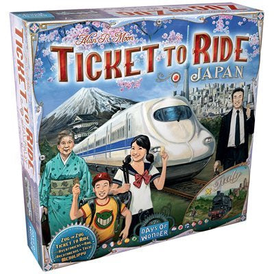 Ticket to Ride: Map #7 - Japan/Italy