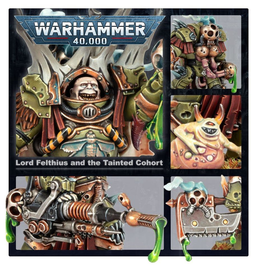 Death Guard Lord Felthius and The Tainted Cohort
