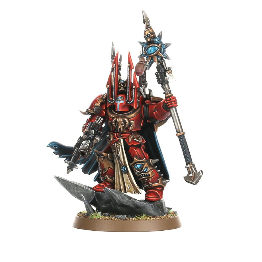 Chaos Space Marines Sorcerer Lord inTerminator Armour