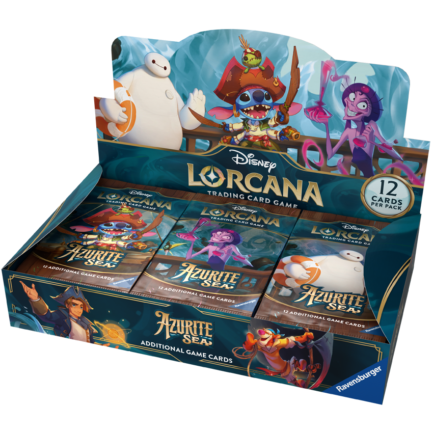 Disney Lorcana: Azurite Sea Booster Box *FULL/SEALED* ^NOV 15 2024