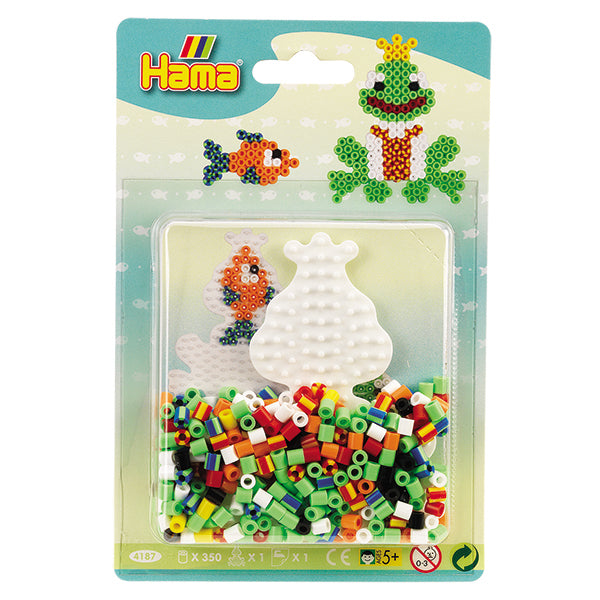 Stripped Hama Bead Blister - Frog