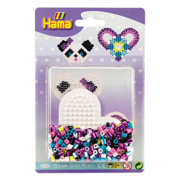 Stripped Hama Bead Blister - Heart
