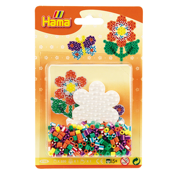 Stripped Hama Bead Blister - Flower
