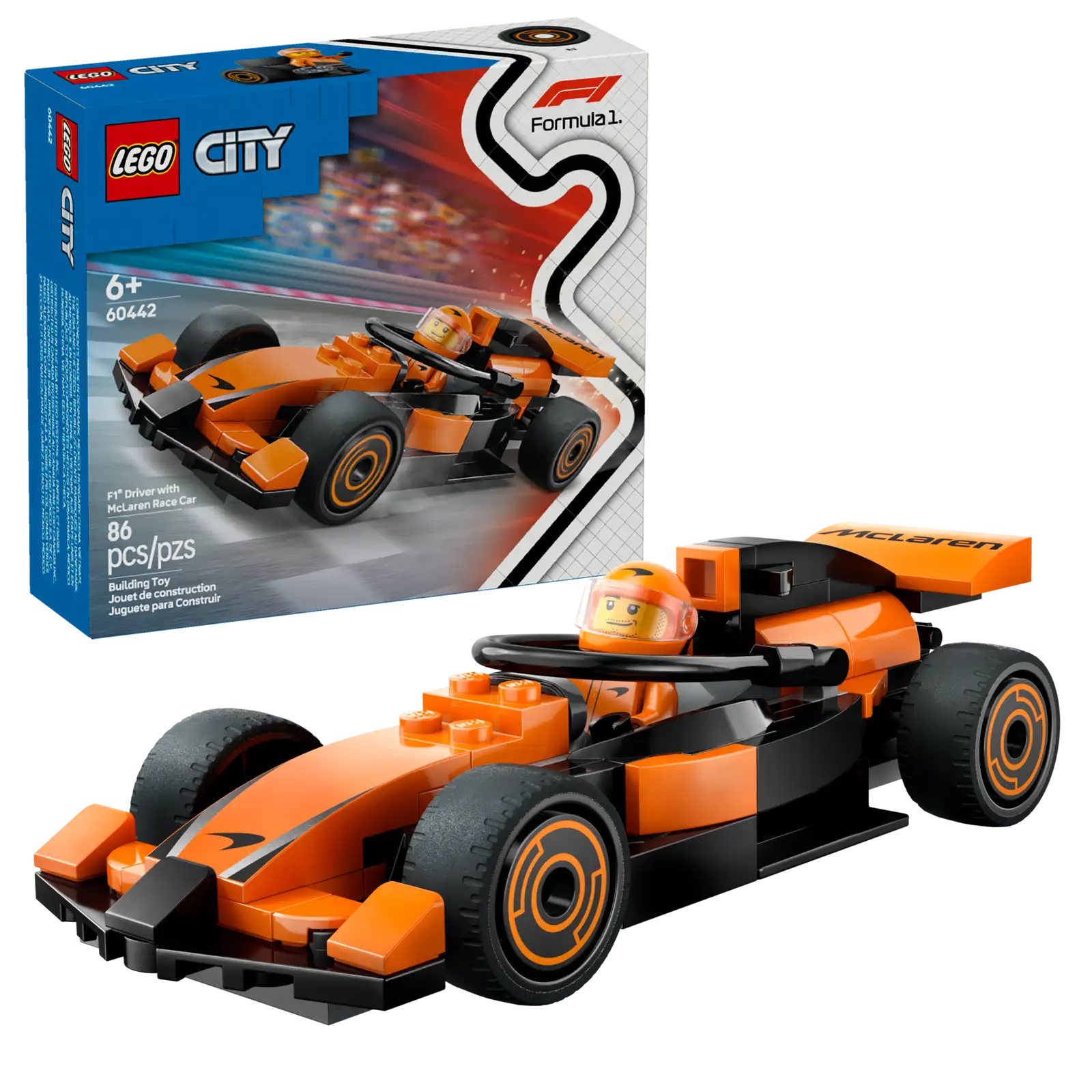 F1® Driver with McLaren Race Car 60442