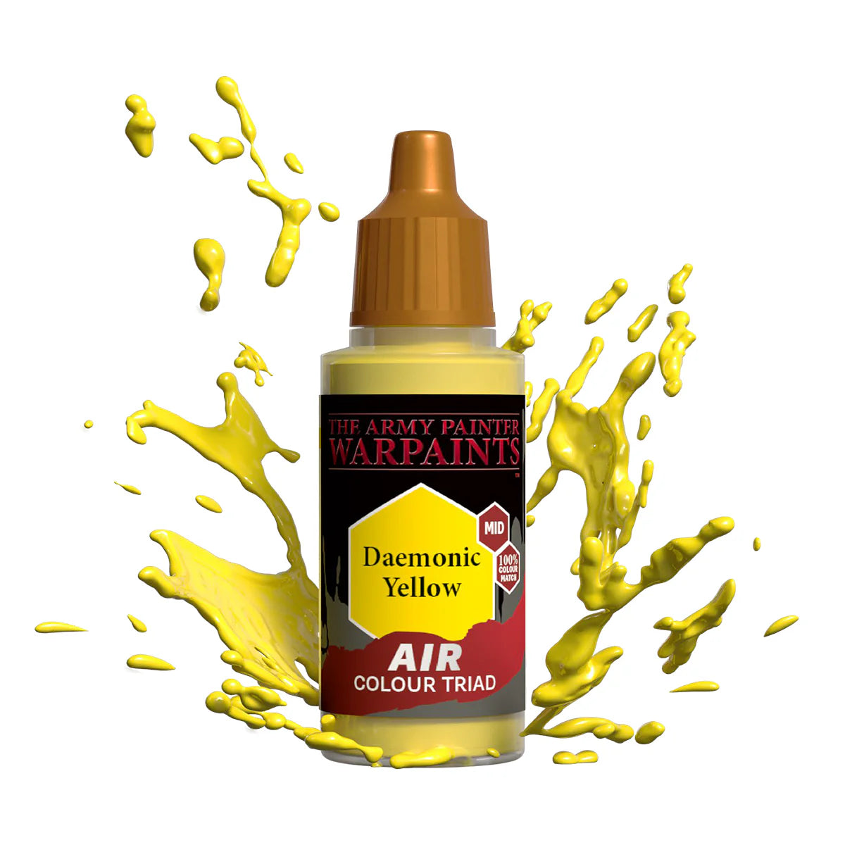 Warpaints: Daemonic Yellow Air Colour Triad