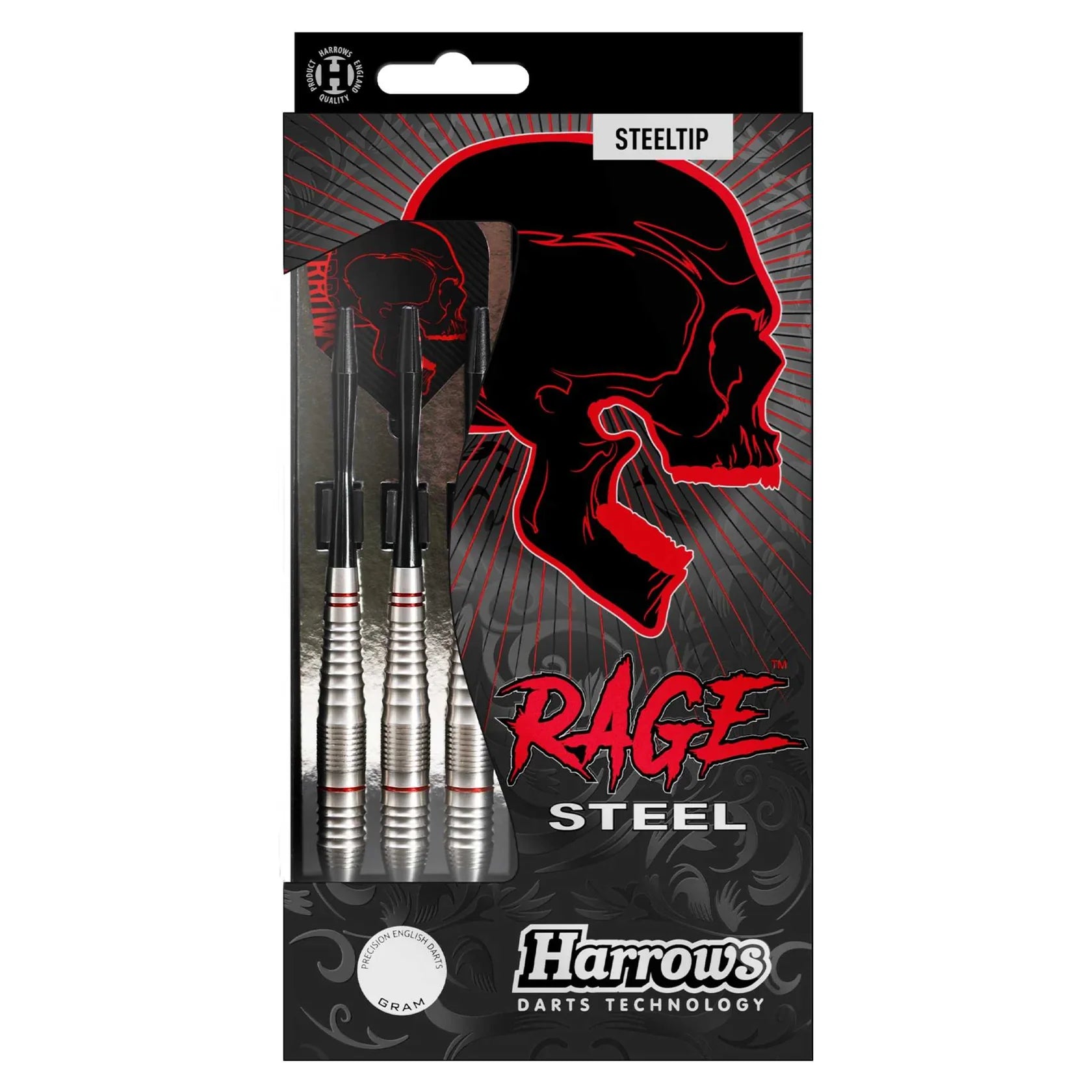 Harrows Rage Steel Darts - 23 grams