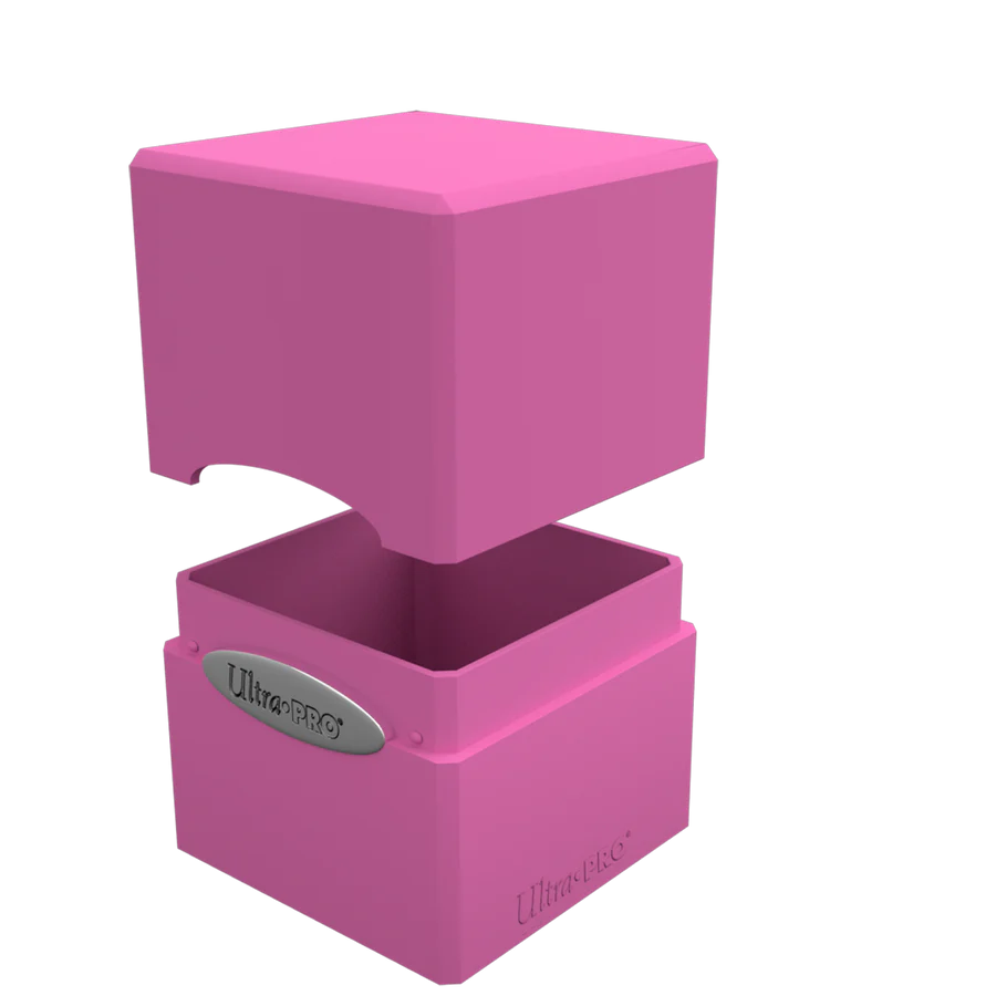Deck Box Satin Cube - Hot Pink