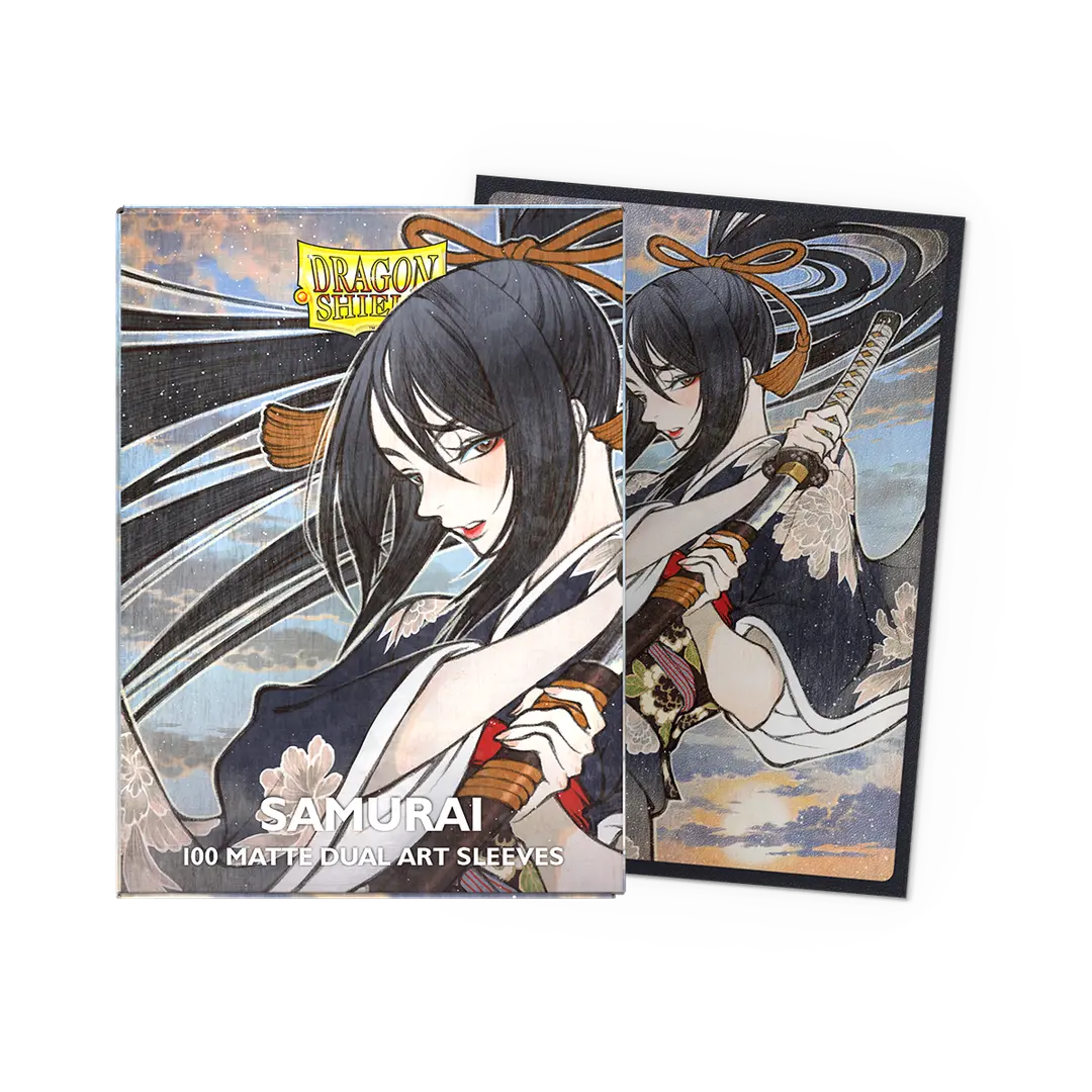 Dragon Shield: Limited Edition - Matte Dual Art Samurai Sleeves (100ct)