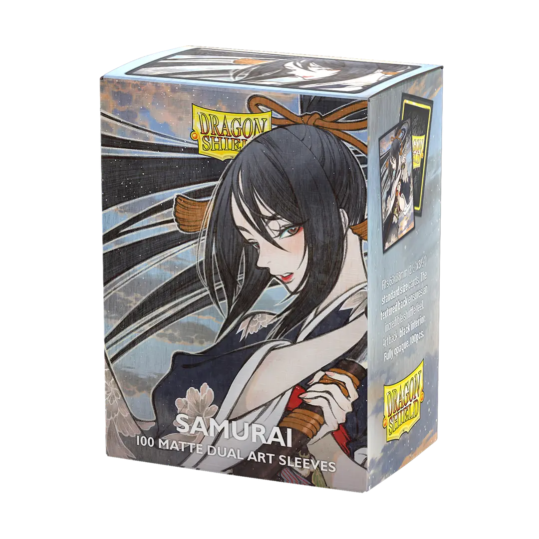 Dragon Shield: Limited Edition - Matte Dual Art Samurai Sleeves (100ct)