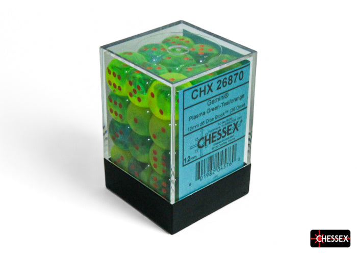 Gemini 36D6 Plasma Green-Teal/Orange Luminary