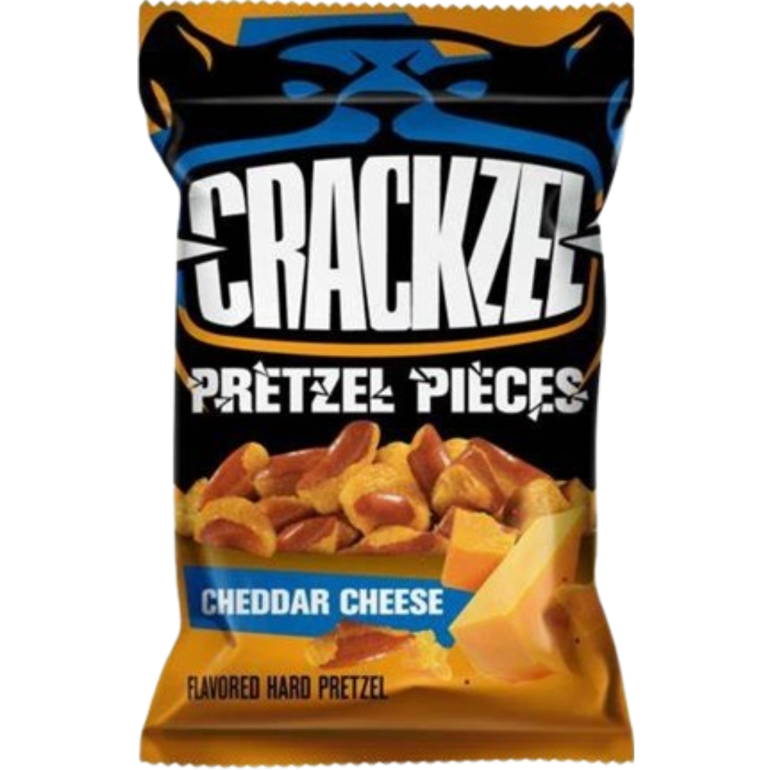 Crackzel Pretzel Pieces Cheddar 85g