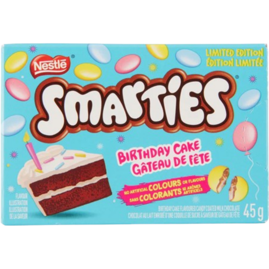 Nestle Smarties Birthday Cake 45g