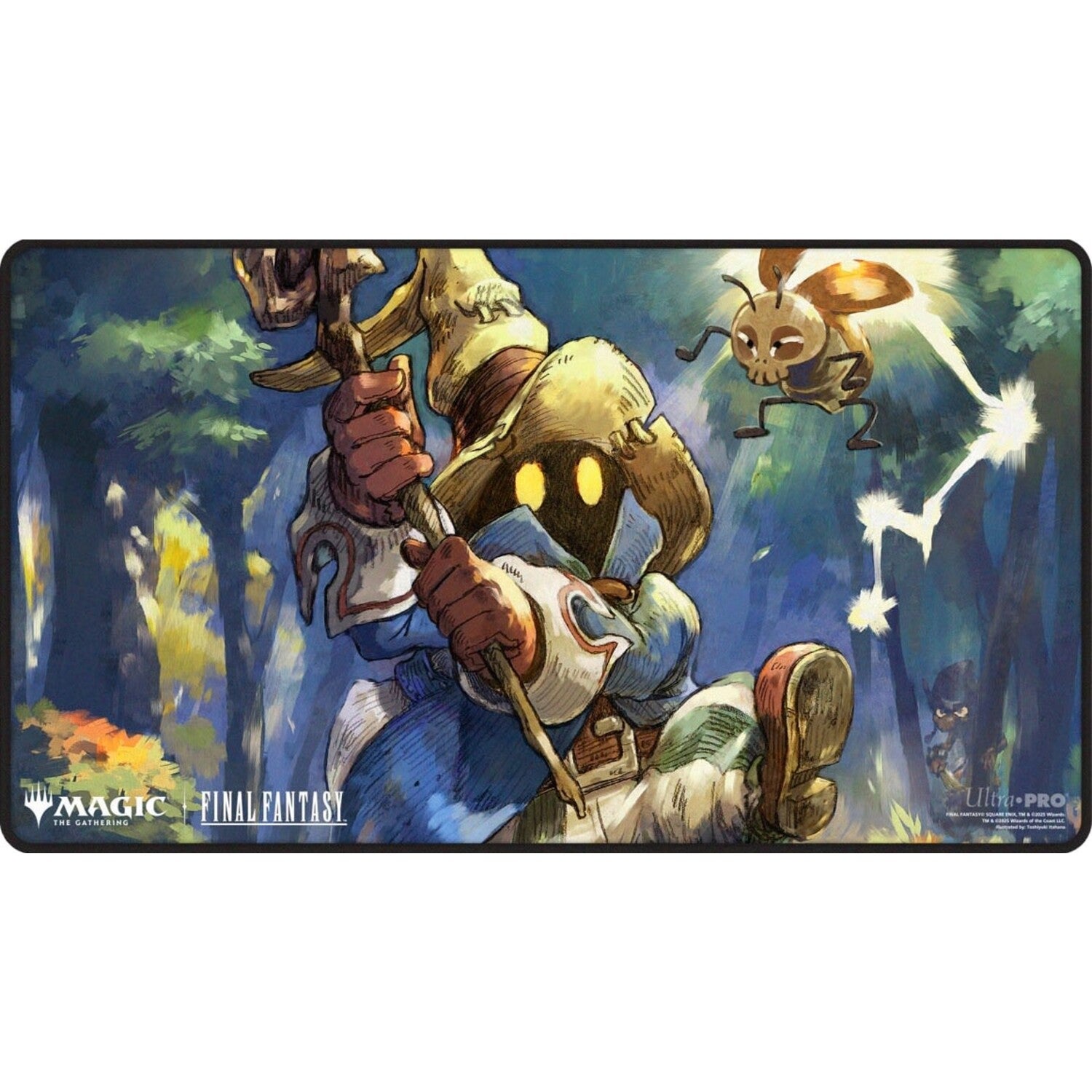 MTG Playmat (Black Stitched) - Final Fantasy: Vivi Ornitier