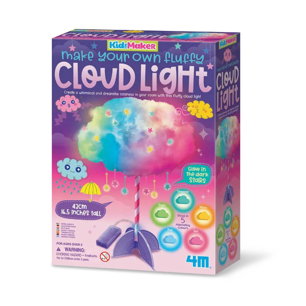 Make Your Own Fluffy Cloud Light