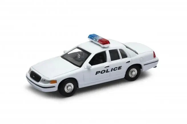 Pull Back Highway Patrol Police Car