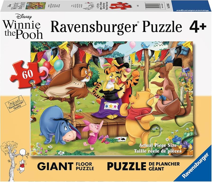 Winnie the Pooh Magic Show 60pc