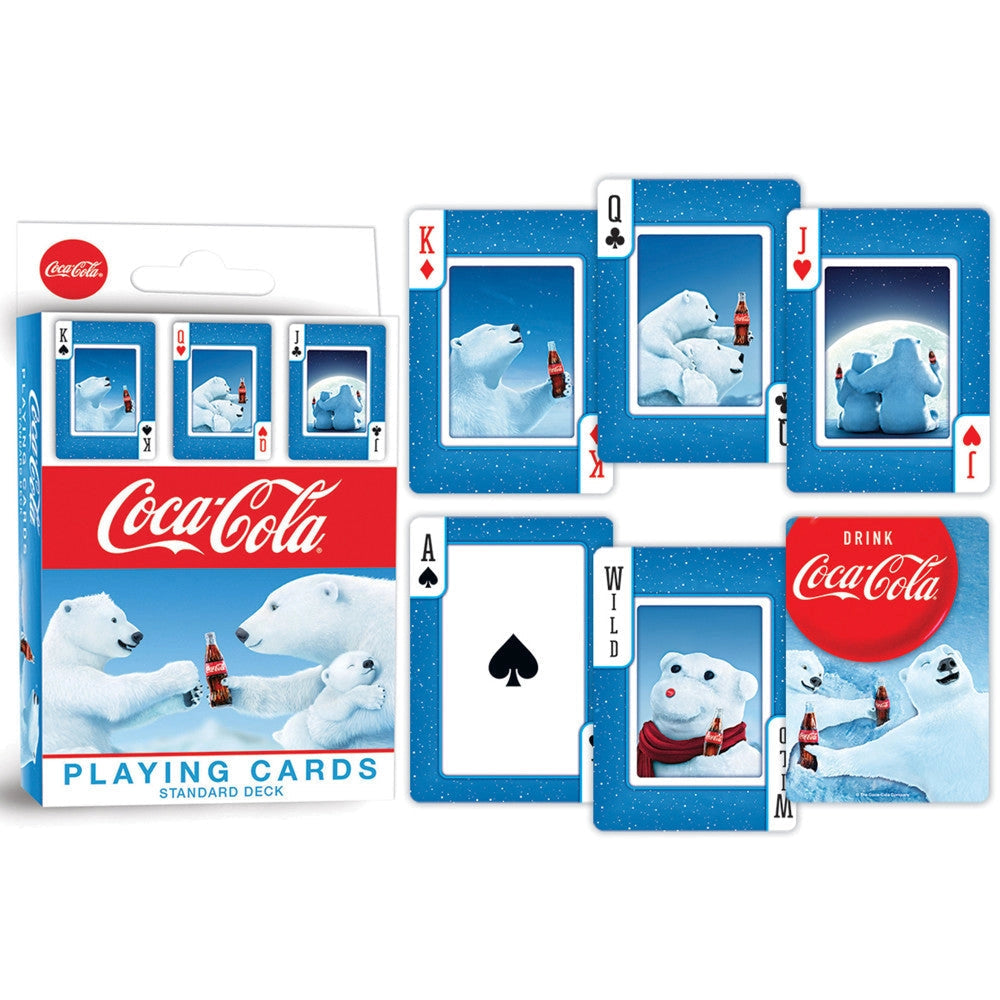 Coca-Cola Polar Bears Playing Cards