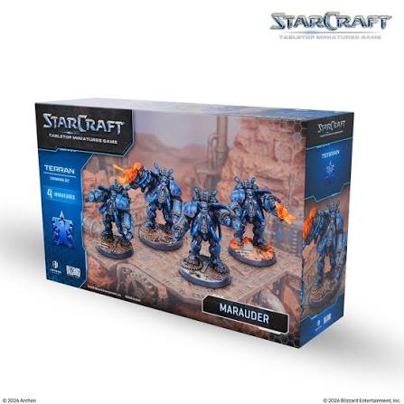 Starcraft: The Miniature Game: Wave 1: Terran: Marauder Expansion Set