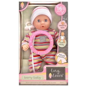 TALKING TEENY BABY DOLL W/ 16 SOUNDS – 30 CM – TINY TEARS