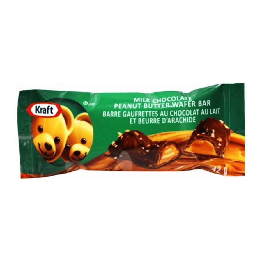 Kraft Milk Chocolate Peanut Butter Wafer Bar