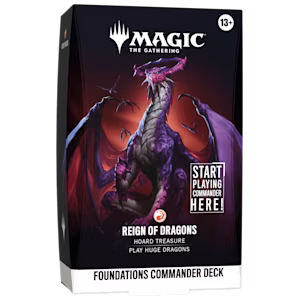 Magic: The Gathering - Foundations Commander Decks - Reign of Dragons
