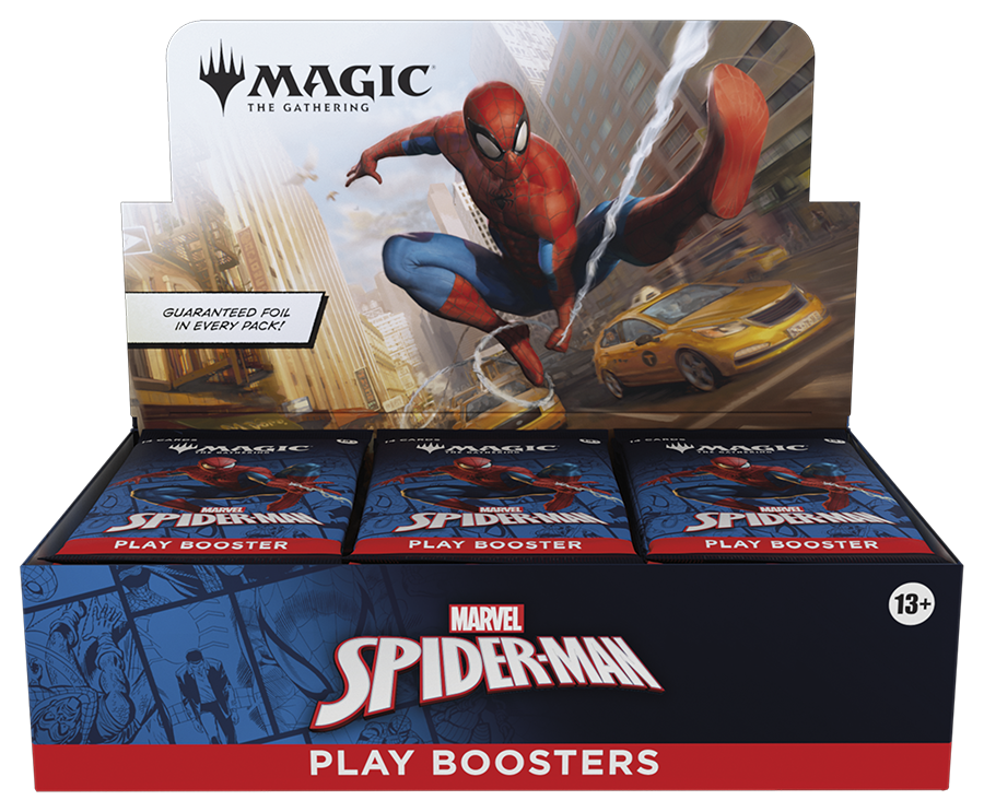 Marvel's Spider-Man Play Booster SEALED Booster Display *IN STORE ONLY* PRE RELEASE SEPT 19*