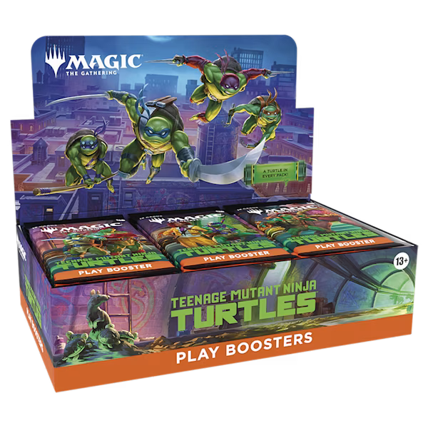 Magic: The Gathering - Teenage Mutant Ninja Turtles - Play Booster Display