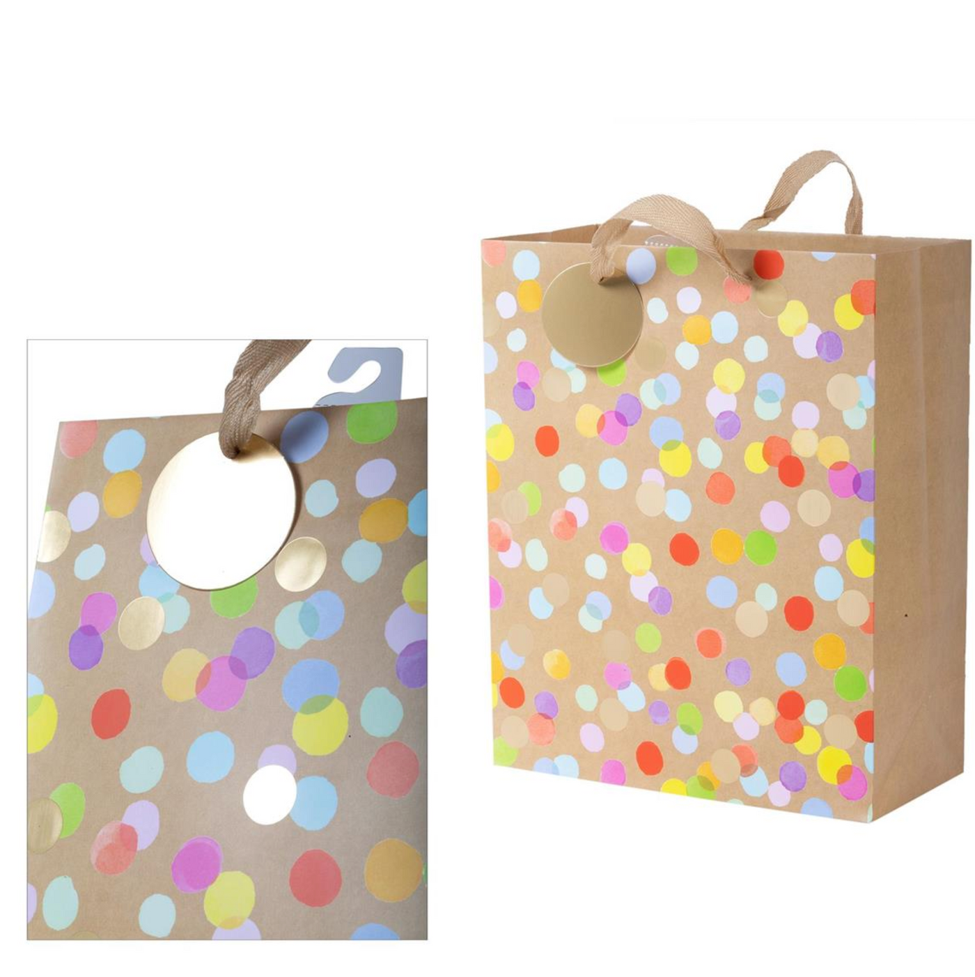 Paper T. - LARGE Gift Bag - Confetti