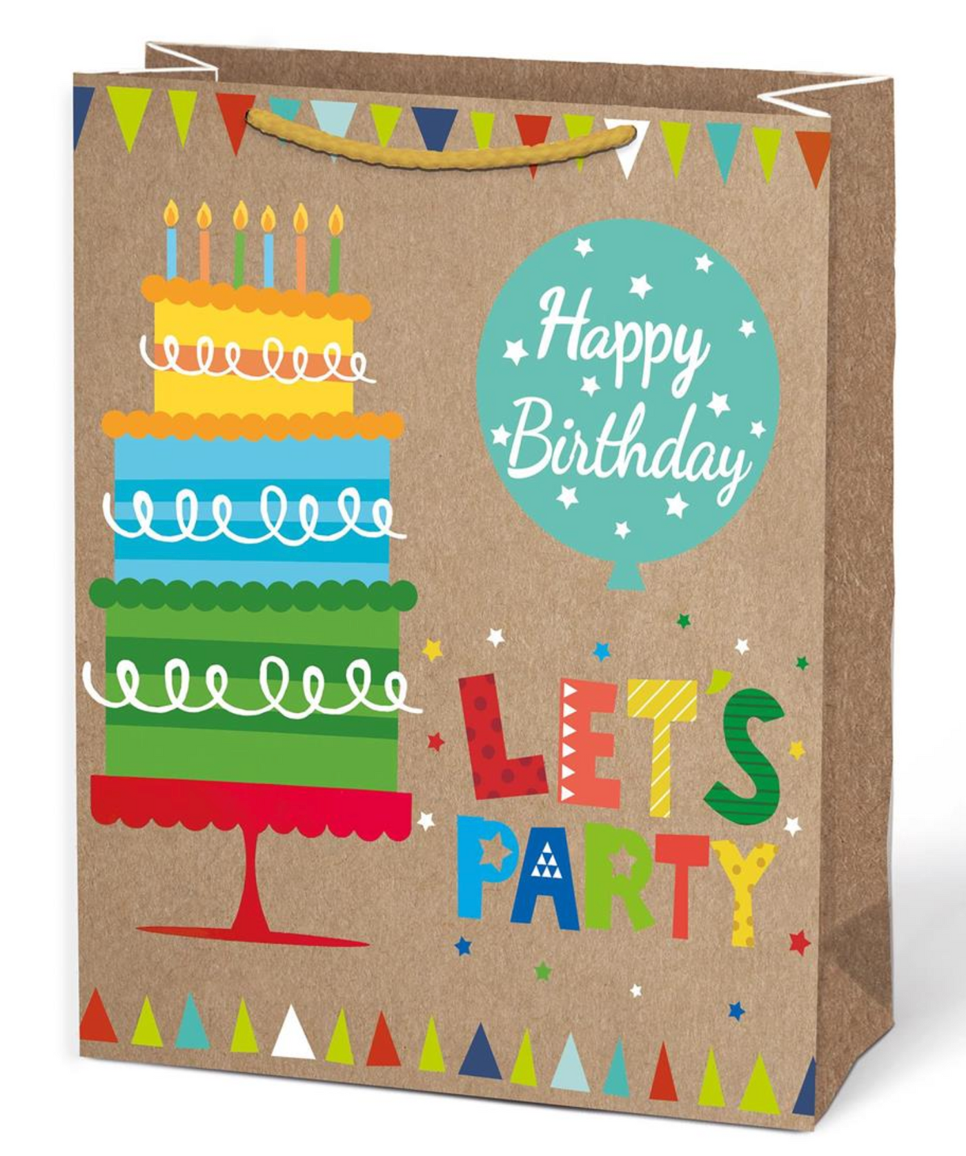 Gift Bag - Let's Party - Large
