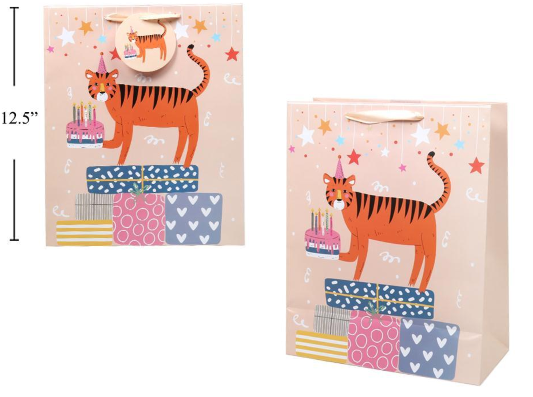 Gift Bag - Tiger 12.5"