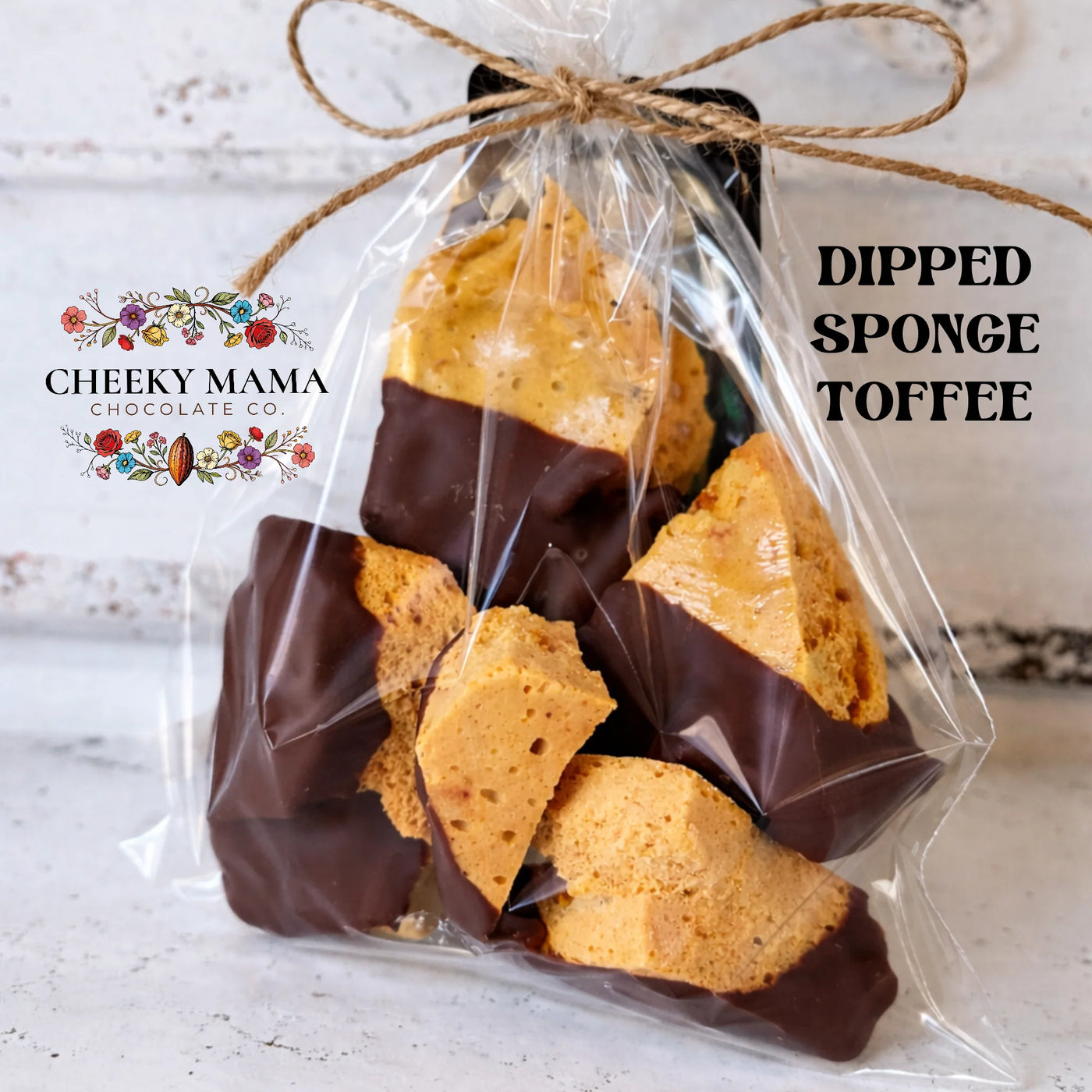 Dipped Sponge Toffee