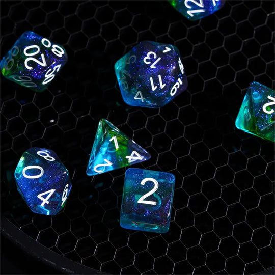 Spritely Beyond RPG Dice Set