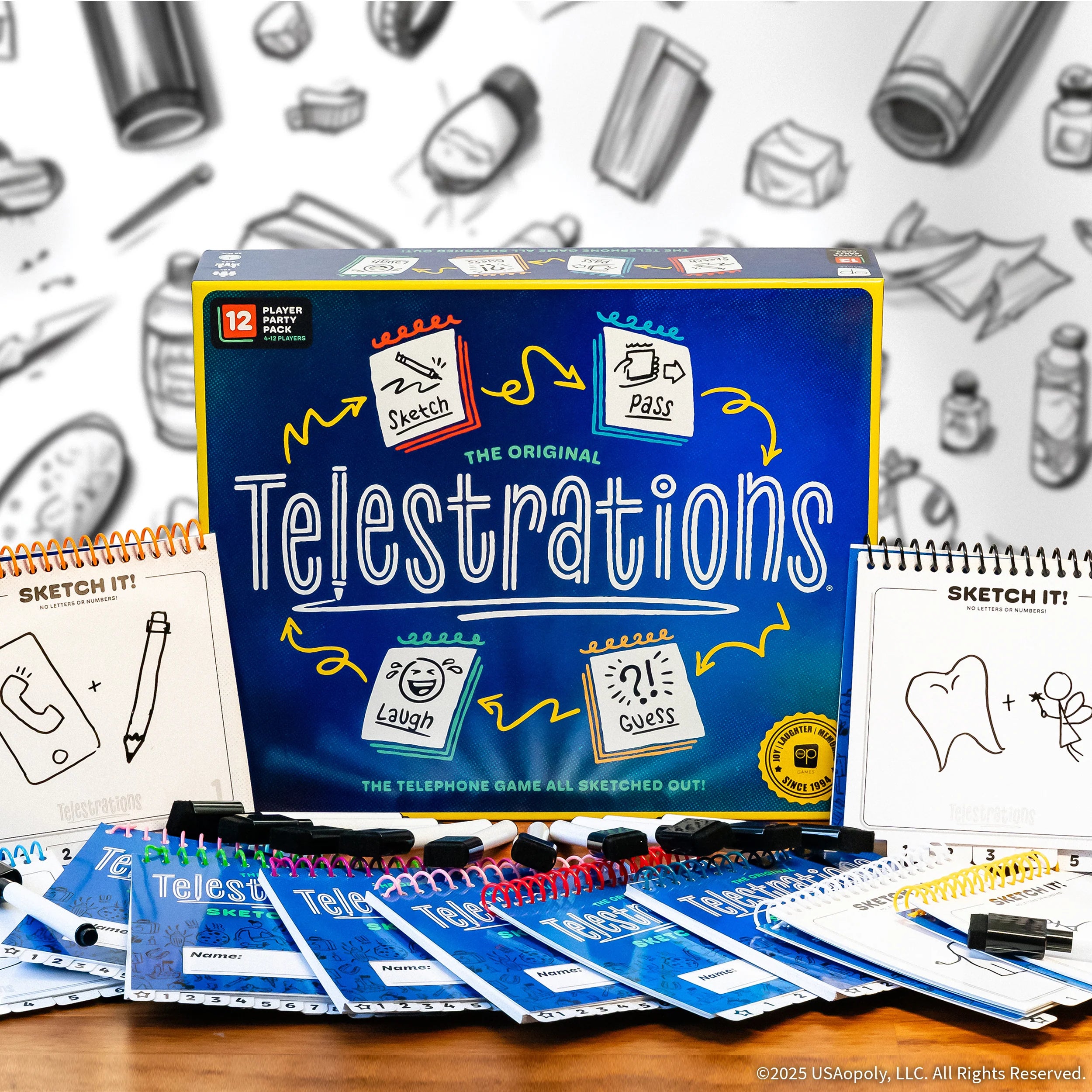 Telestrations 12 Player Party Pack