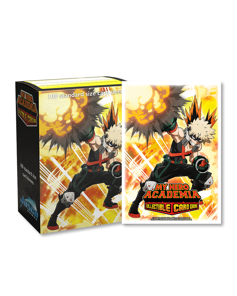 Sleeves Dragon Shield Bakugo Explode - Matte Art Sleeves - Standard Size