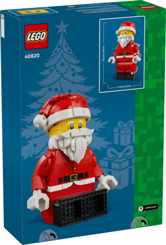 Up-Scaled Santa Minifigure