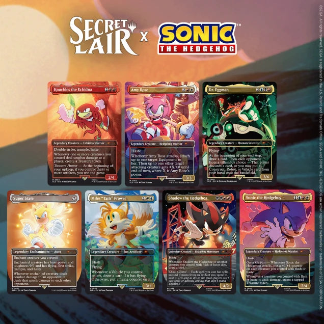 Magic: The Gathering - Secret Lair - Sonic the Hedgehog
