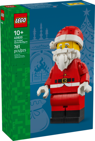 Up-Scaled Santa Minifigure