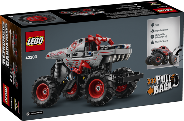Monster Jam™ ThunderROARus™ Pull-Back