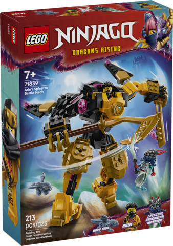 Arin's Spinjitzu Battle Mech - Ninjago